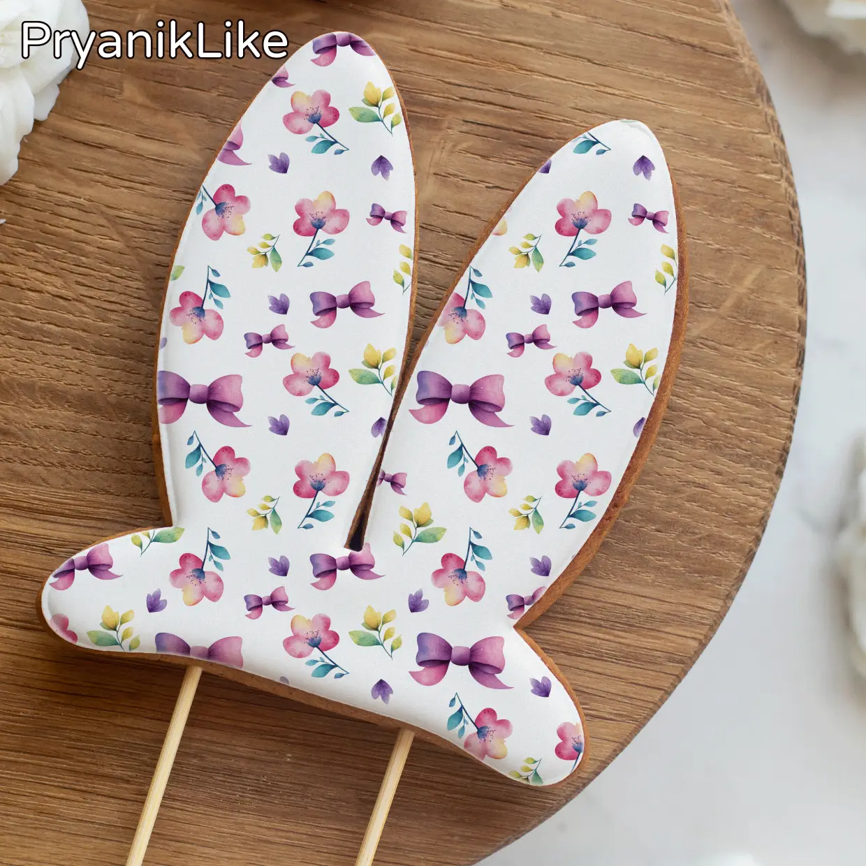 Ушки на пасху (паттерны и гжель)